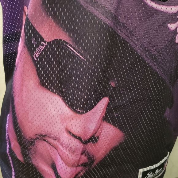 Men's / Unisex football Jersey, small, PimpC, purple and black - Picture 4 of 7